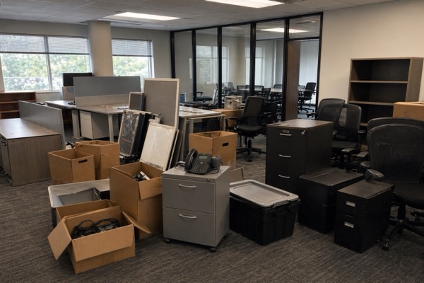 Commercial junk removal in Parrish