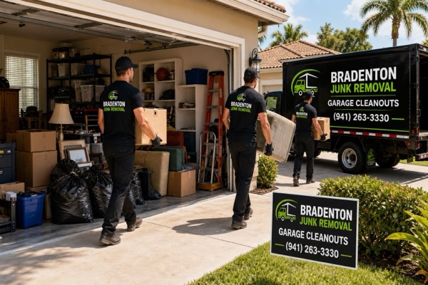 Garage and storage cleanouts in Parrish