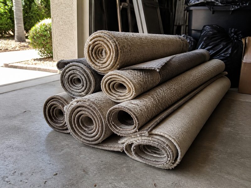 Area rug removal service in Bradenton FL