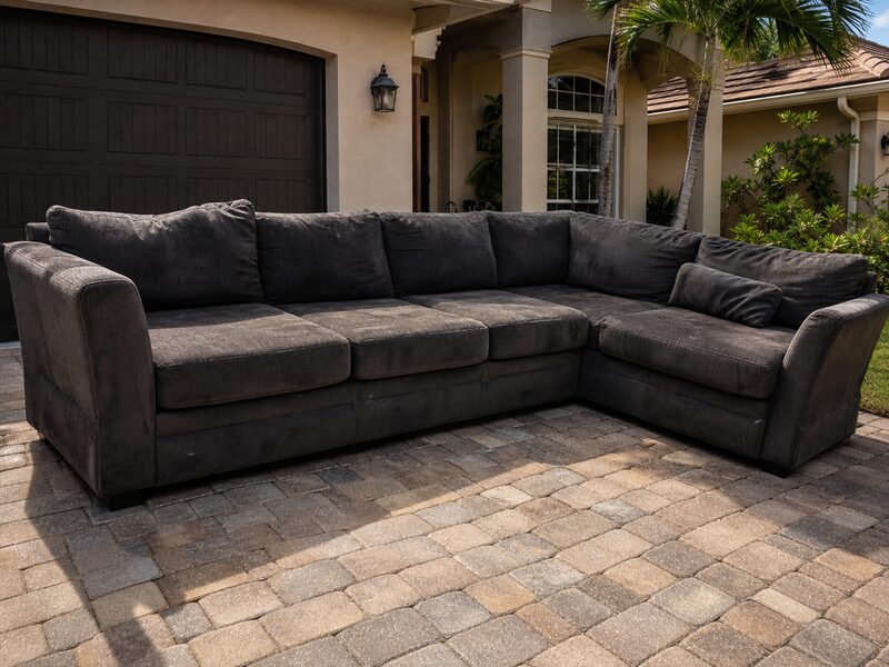 Large sectional and bulky furniture removal in Bradenton