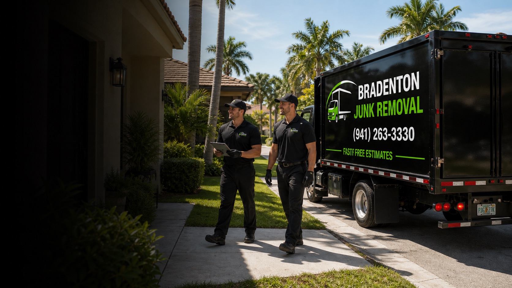 Contact Bradenton Junk Removal — get a free junk removal quote